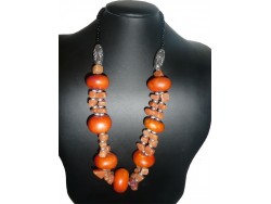 Ethnic Unique Berber Necklace "Terre"...ON SALE!